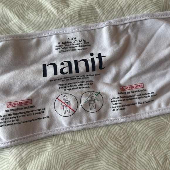 Never used 0-3 Nanit breathing band - Picture 3 of 3